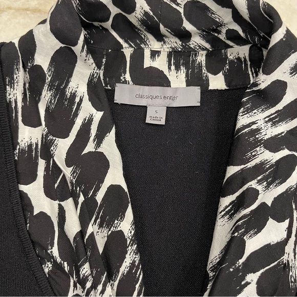 Classiques Entier | Knit Blouse with Attached Scarf | Size Small - Picture 7 of 10